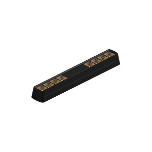 Exposed Single Row Linear Light - 8 Heads - Black