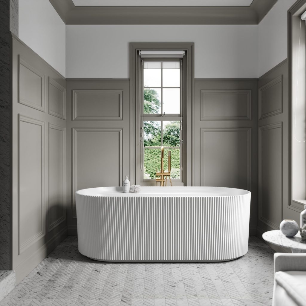 Rockstone Light Tresor Freestanding Bath 1700mm