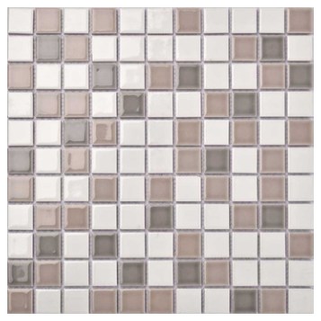 Square Series Porcelain Mosaic - 25x25x5